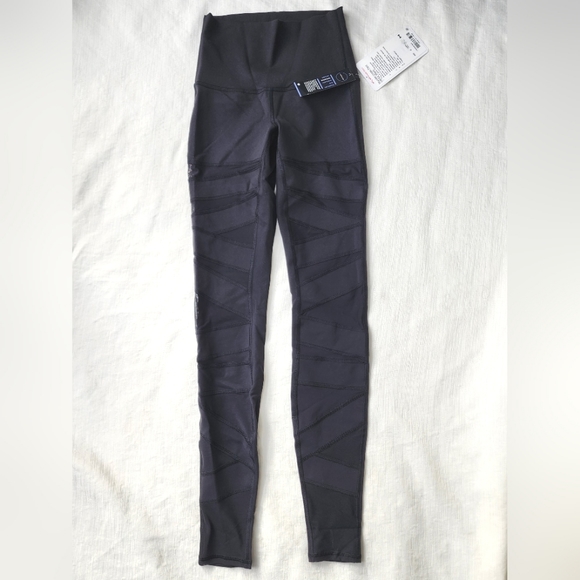 NWT Lululemon 4 Wunder Under High Rise Tech Mesh Pants 28" inseam - Picture 6 of 11